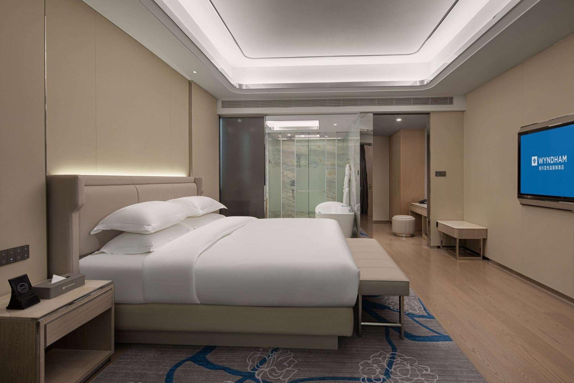 Hotel Wyndham Shaoxing Keqiao Exterior foto