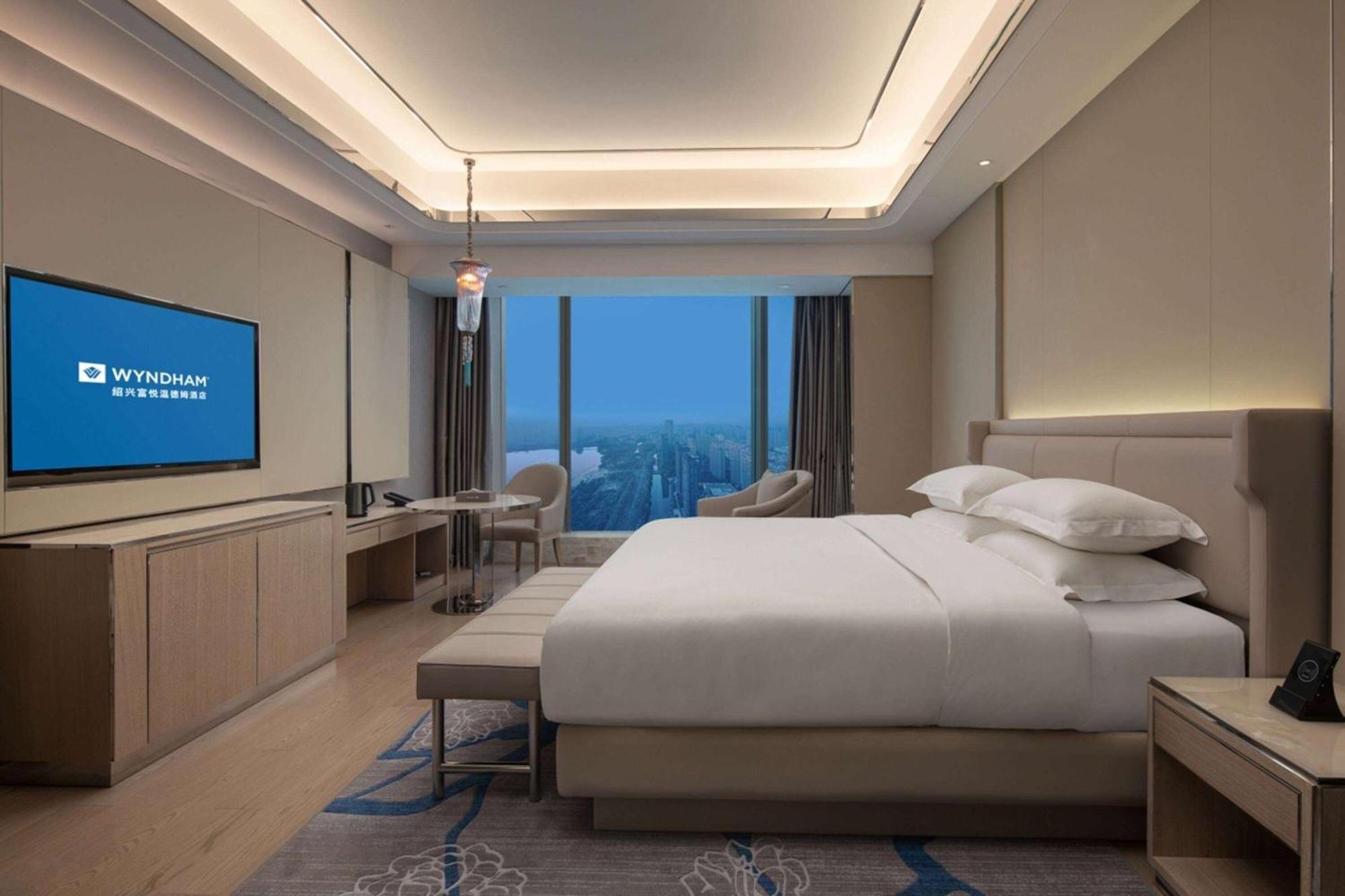 Hotel Wyndham Shaoxing Keqiao Exterior foto