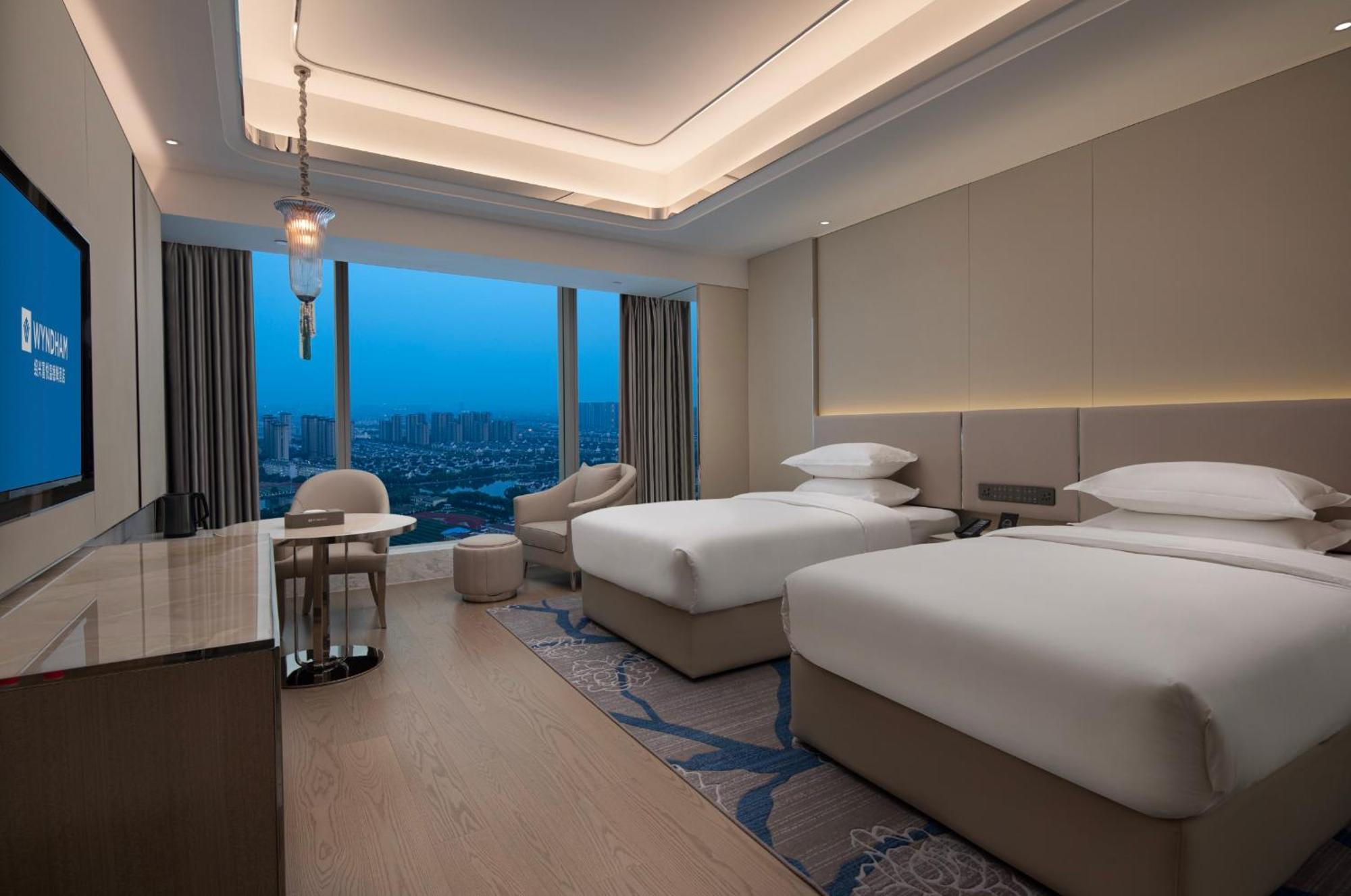 Hotel Wyndham Shaoxing Keqiao Exterior foto
